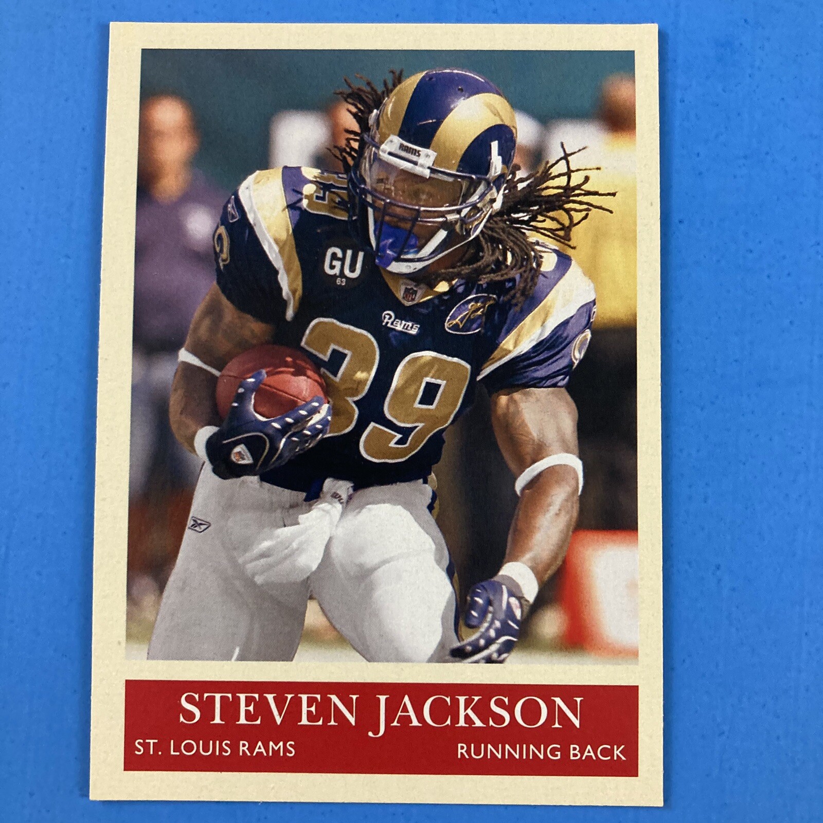Steven Jackson 2009 Upper Deck Philadelphia Card #175 NFL St. Louis Rams