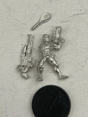 Warhammer 40K Classic METAL Vindicare Assassin Sniper Silencer Broken OOP