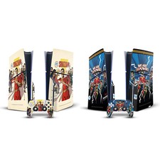 SHAZAM : FURY OF THE GODS GRAPHICS VINYL SKIN FOR PS5 SLIM DISC EDITION BUNDLE