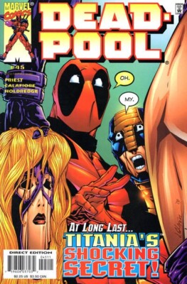 Deadpool 45 Titania's Shocking Secret Christopher Priest Jim Calafiore