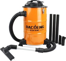 BACOENG 5.3 Gallon Soot Vacuum with Dual Stage Filtration System.