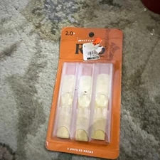 3-Pack Rico Bass Clarinet Reeds Strength 2.0  REA0320