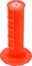ODI SINGLE-PLY MX MOTORCYCLE RUFFIAN HALF-WAFFLE GRIPS FLUORESCENT ORANGE