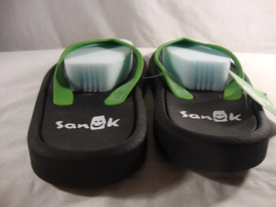 Chanclas/tangas Sanuk verde lima/primavera*7-8*nuevo con etiquetas Foto 3 de 4