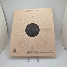 ISSF NRA Olympics 10 Meter Air Pistol Target - Official B-40 Lot of 50