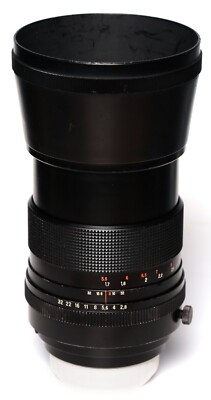 Carl Zeiss Jena MC Sonnar 180 MM 2.8 Pentacon Six mount  EXCELLENT 0930