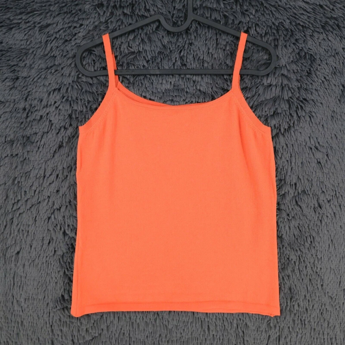 Lanerossi Arancione 100 Lana Merino Canotta Top Taglia 2 M eBay