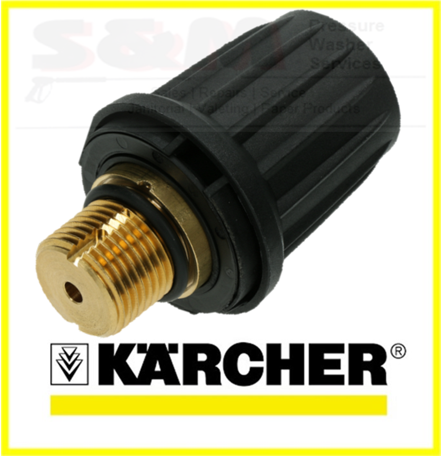 Voor Karcher 4 590105 0 Veiligheidsslot Cap met Klep en Zwart O Voor