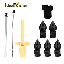 Ideaformer IR3 V2 Extruder Hotend Kit Official Accessories with 5 Pcs Nozzle