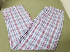 New Mens 100% Cotton Drawstring Lightweight Sleep Lounge Pants.