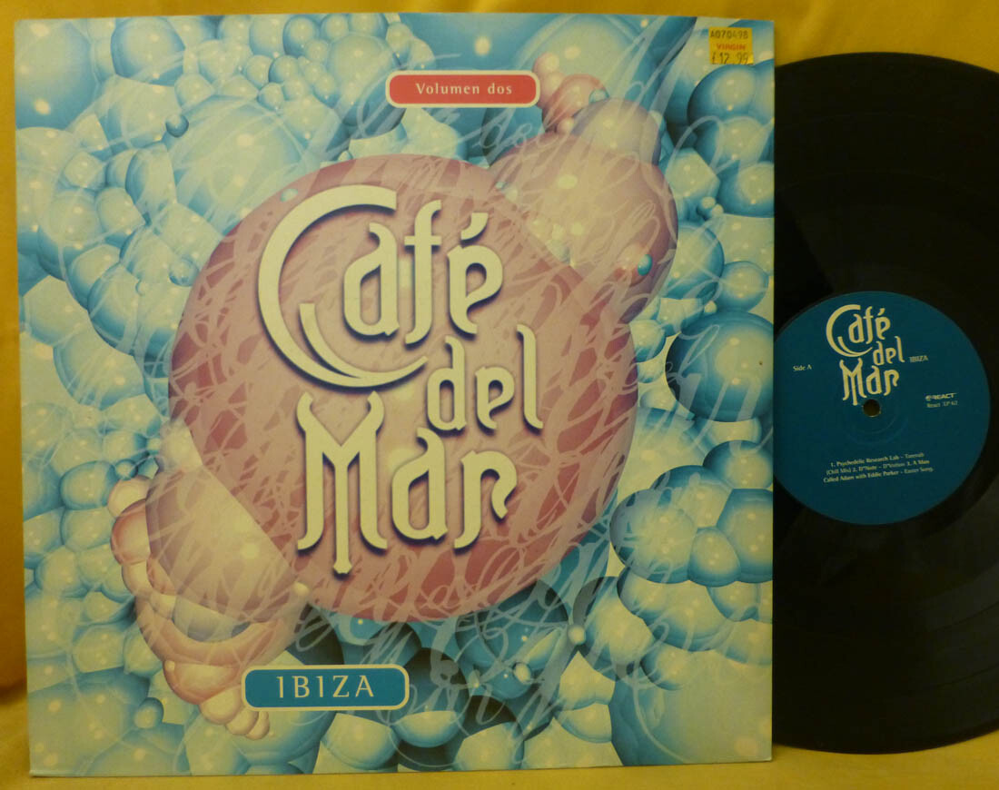 Café Del Mar Ibiza Volumen Dos Triple Vinyl UK 1995 React EX