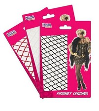 Fishnet Leggings Adult Costume Accessory_ Whi...