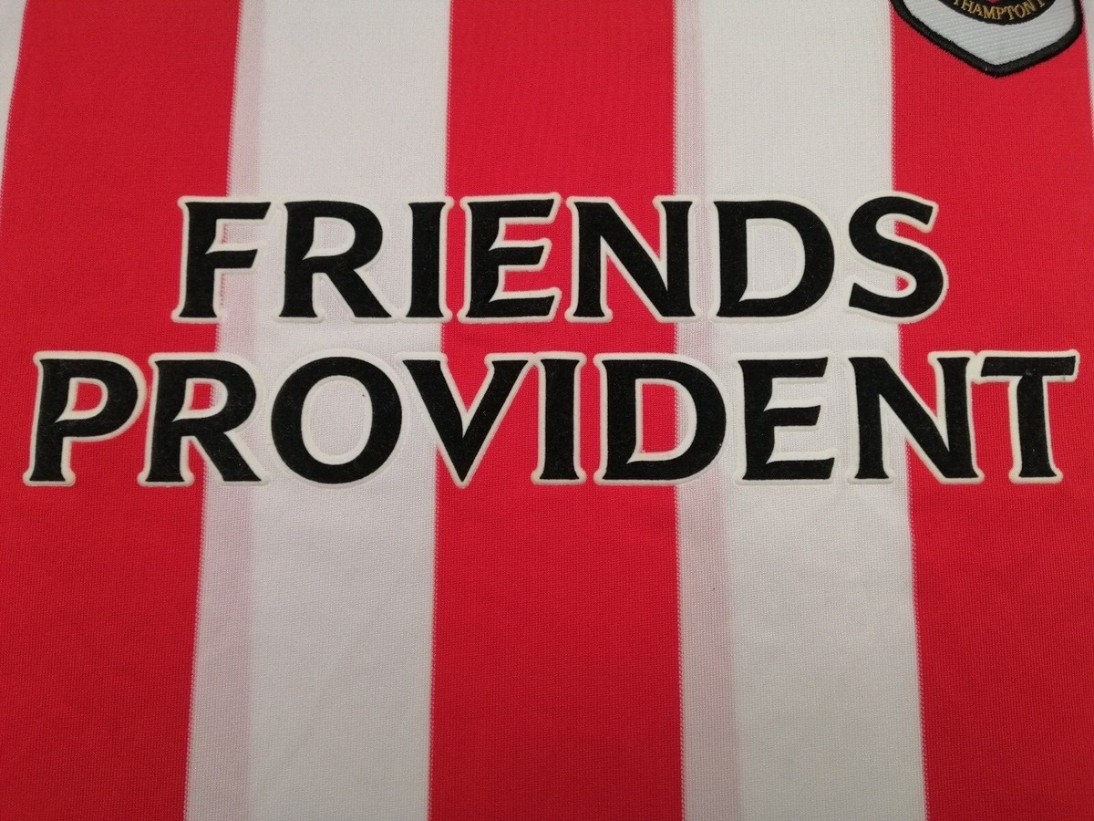 Southampton Home Maillot de foot 2003 - 2005. Sponsored by Friends Provident
