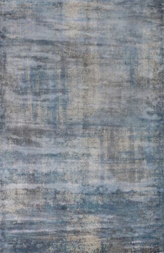 Living Room Area Rug 6x9 ft.All-Over Modern Abstract Indian Handmade Wool Carpet