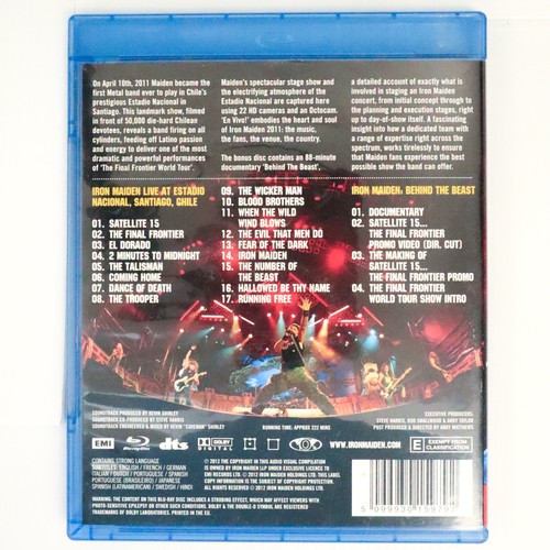 Iron Maiden: En Vivo! - Live at Estadio Nacional, Santiago (Blu-ray, 2012) Music - Picture 2 of 9