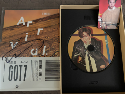 GOT7 Flight Log: Arrival Mini Album (Never ver.) Youngjae Signed
