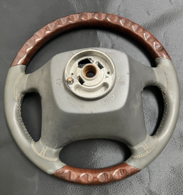 96'-04 Volvo S40/V40 walnut burl wood/leather steering wheel | eBay