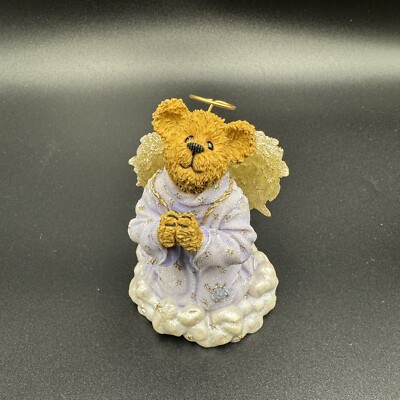 Boyds Bear The Bearstone Collection Glory B Angelfaith Amen 2E Figurine 227794