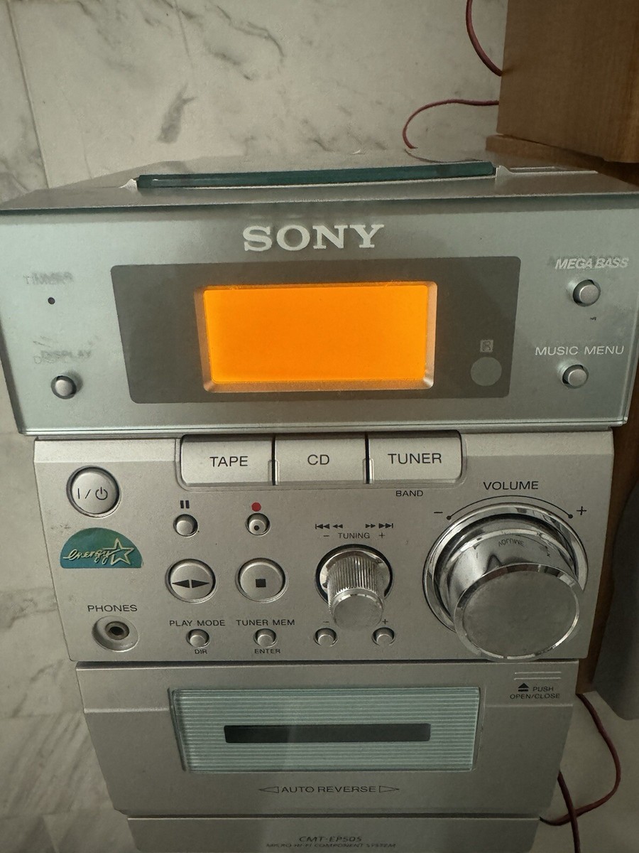 parts / Repairs: Sony CMT-EP505 Micro Stereo System As Is No