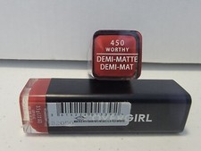 Covergirl Colorlicious Exhibitionist Lipstick Demi-Matte 450 Worthy LOT OF 2