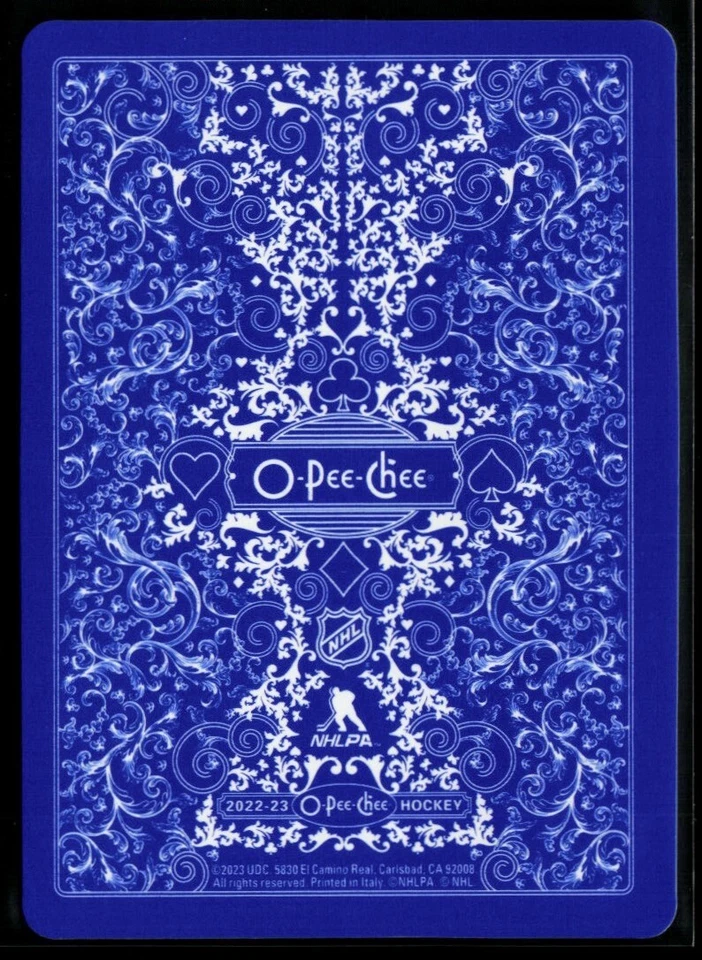 2022-23 O-Pee-Chee Playing Cards Jason Robertson #5CLUBS - Image 2 of 2