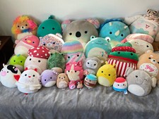 Squishmallows Lot of 25- Assorted Sizes- 14 , 11 , 10 , 7 , 5 , 3.5