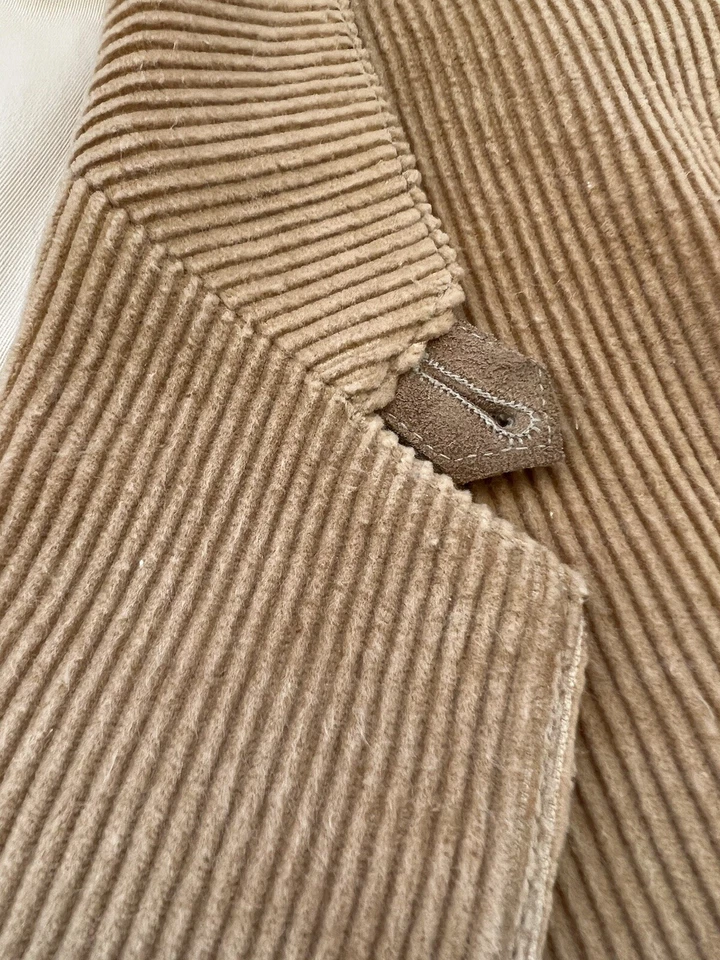 Correfiel Mens 44R VTG Blazer Brown Corduroy Elbow Patch Sport Coat Classic - Image 4 of 4