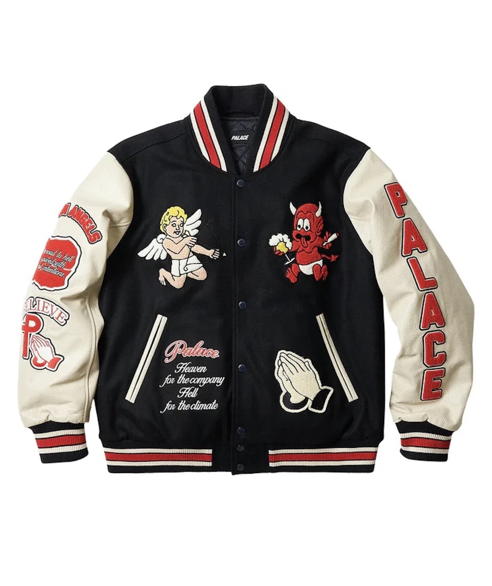 Palace Fallen Angels Varsity Jacket SIZE L New Ready To Ship