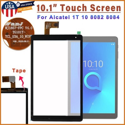 10.1'' Digitizer Touch Screen Glass Panel Replacement For Alcatel 1T 10 8082 8084