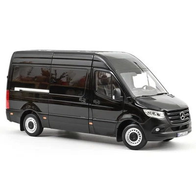 Mercedes Sprinter 2018 negro coche modelo 1:18 Norev