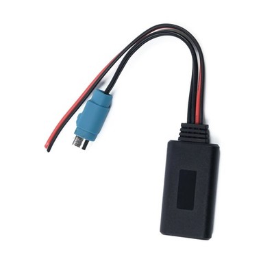 Bluetooth Adapter Aux Audio Cable For Alpine KCE-237B/CDE-101/INA-W900/CDA-105 S