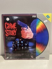 Crime Story TV Pilot  1986  NTSC  INW5195 Laserdisc RARE 
