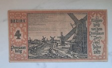 50 Pfennige Stadtkassenschein Berlin Prenzlauer Berg - Banknote 9. Sept. 1921 - 