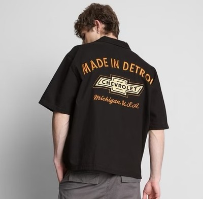 GM Chevrolet Made In Detroit 100% cotton men Shirt PRIMARK Size L