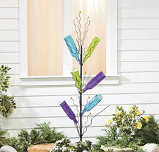 45 Black Metal 4-Tier Fruit Bottle Tree Stand...