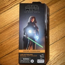 Star Wars Black Series Luke Skywalker Imperial Light Cruiser Mandalorian case