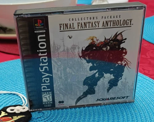 Sony Playstation 1 PS1 Final Fantasy Anthology CIB Cleaned & Tested MINT