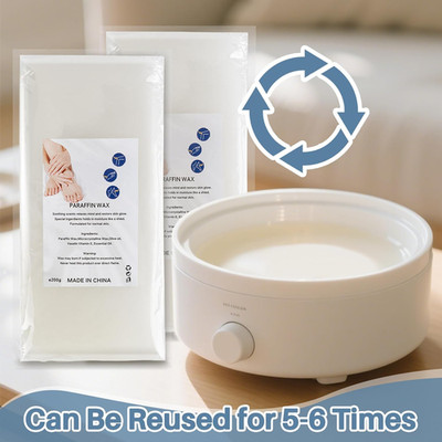 2 Pack Paraffin Wax Refills - Unscented Paraffin Wax for Hand and Feet,Paraffin