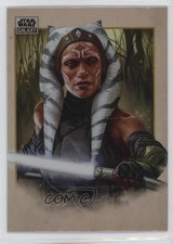 2024 Chrome Star Wars Galaxy Refractor Ahsoka Tano Juan Carlos Ruiz Burgos p6a