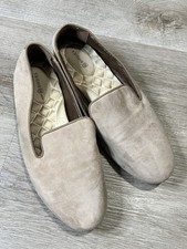 Birdies The Starling Latte Suede Leather Slip on Loafer Size 8.5