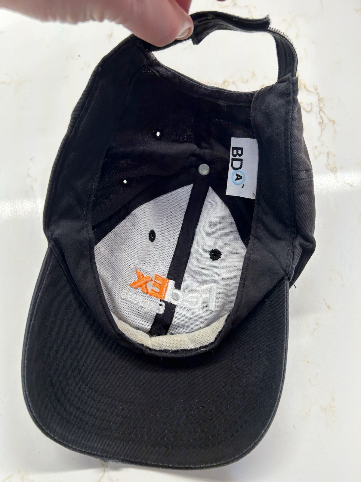 Fedex Express Hat Cap Adjustable Strapback Black … - image 9