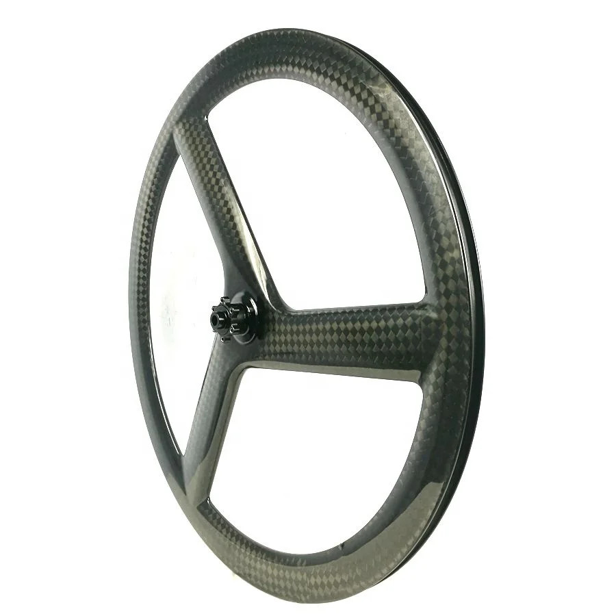 Set ruote in carbonio 700C per bici strada/pista foto 2
