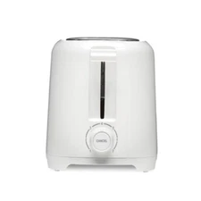 Proctor Silex 2-Slice Toaster, Compact 700W White Easy Clean