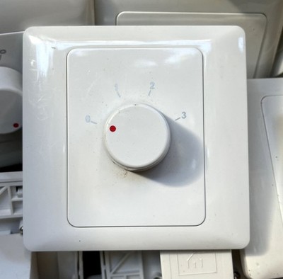 3-Position Drehzahlschalter Wandregler für Innenwandmontage