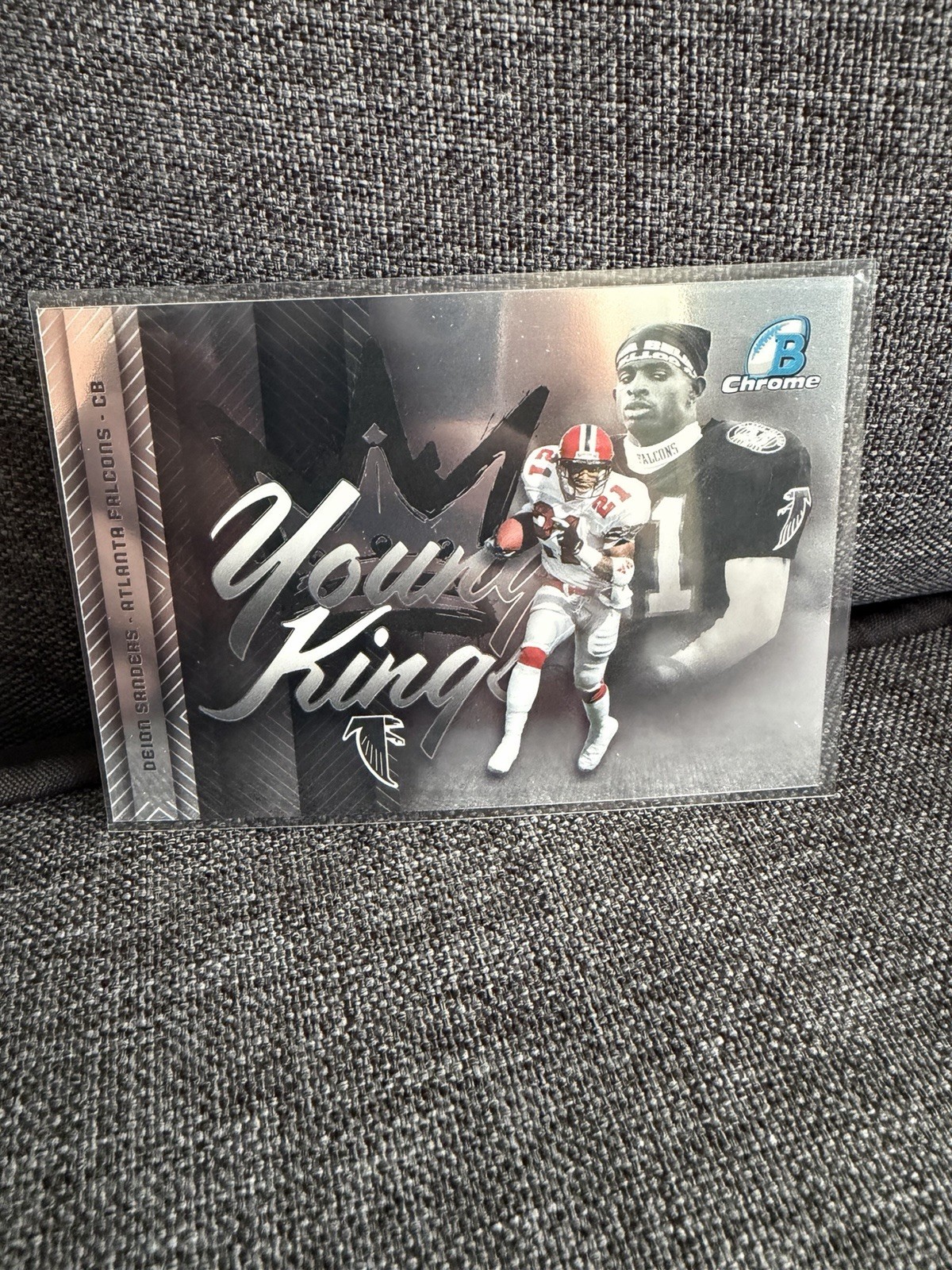 Deion Sanders 2026 Bowman Chrome Young Kings Insert #YK-25 Atlanta Falcons