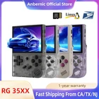 ANBERNIC 2024 RG35XX Handheld Game Player 4500+ Games 2600mAh Battery H700 Gift