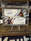2020-21 Immaculate NBA Black Box 1/1 Ja Morant Jaren Jackson Grizzlies Dual Auto