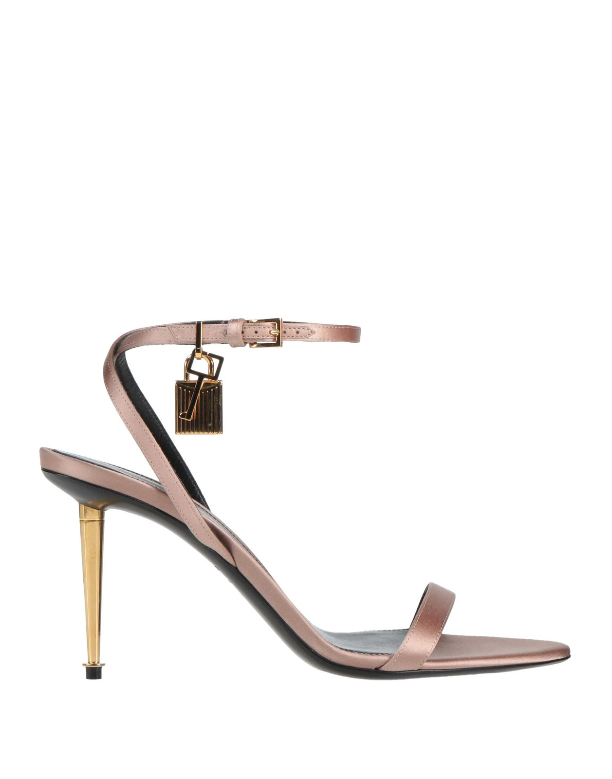 Tom Ford - Women - Satin Sandals - Antique rose 225690₽