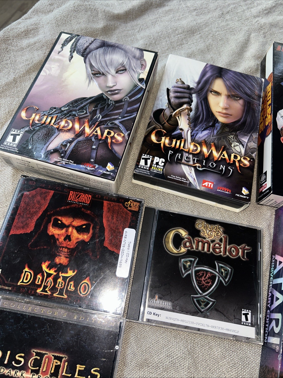 Autographs:  Wheel Of Fortune by Hasbro PC 2nd Edition + LOT Video Games