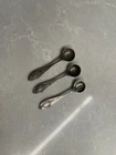 Lot of 3 Sterling Silver, Lunt, Mount Vernon Salt Spoons, 2 1/4", No Monogram
